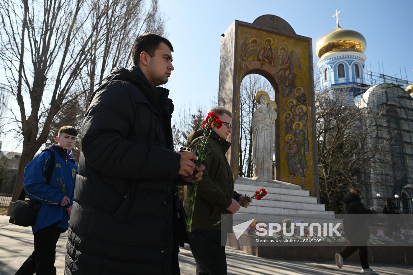 Russia Terrorist Attack Mourning Day