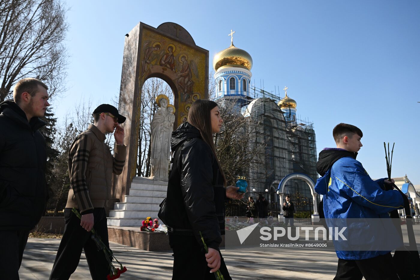Russia Terrorist Attack Mourning Day