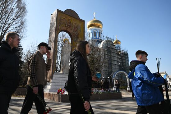 Russia Terrorist Attack Mourning Day