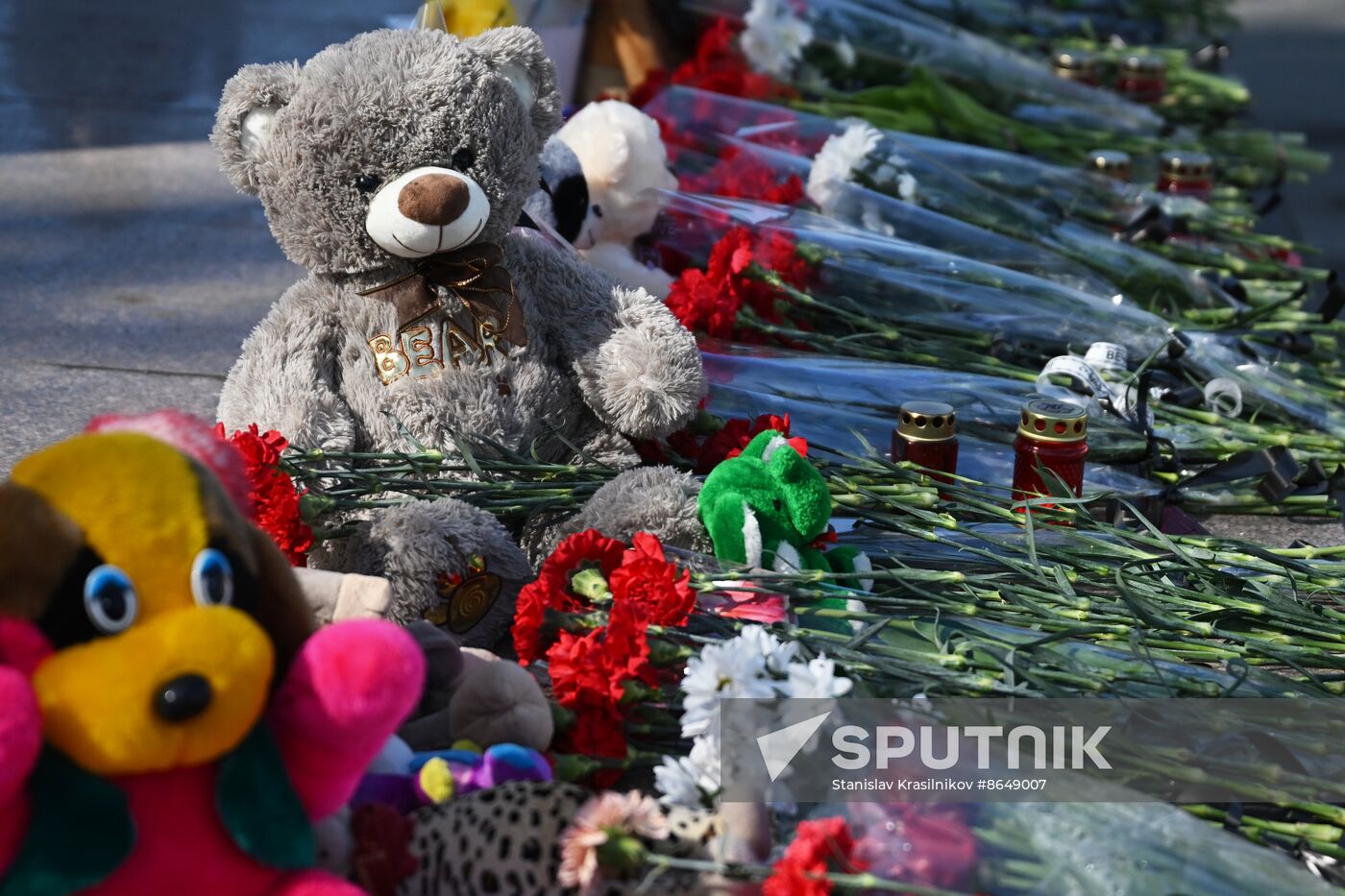 Russia Terrorist Attack Mourning Day