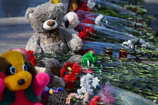 Russia Terrorist Attack Mourning Day