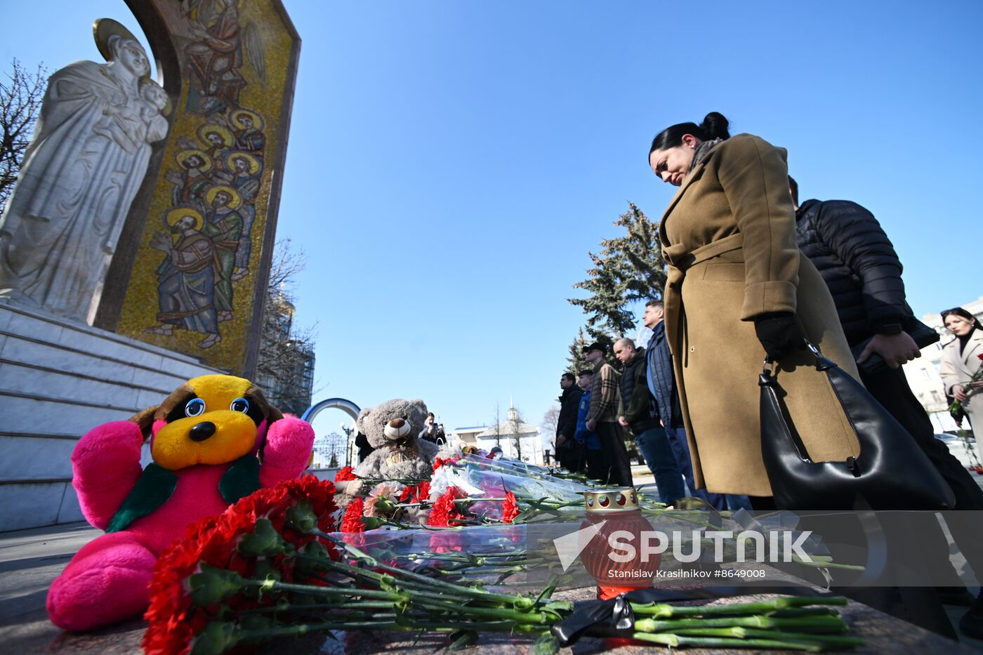 Russia Terrorist Attack Mourning Day