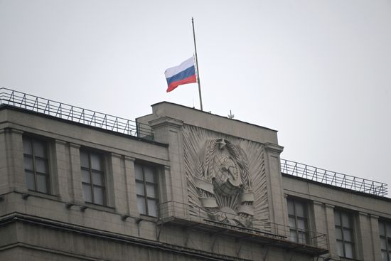 Russia Terrorist Attack Mourning Day