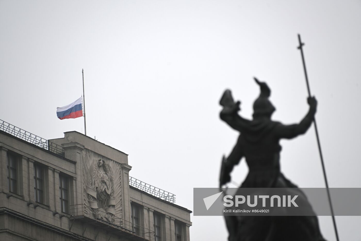 Russia Terrorist Attack Mourning Day