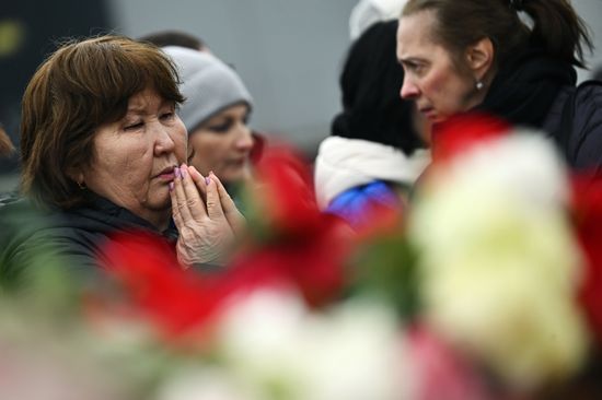 Russia Terrorist Attack Mourning Day