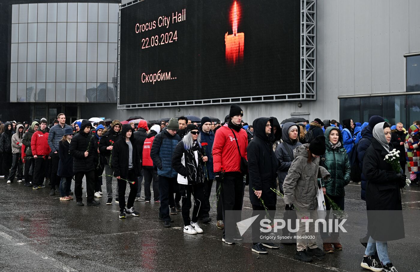 Russia Terrorist Attack Mourning Day