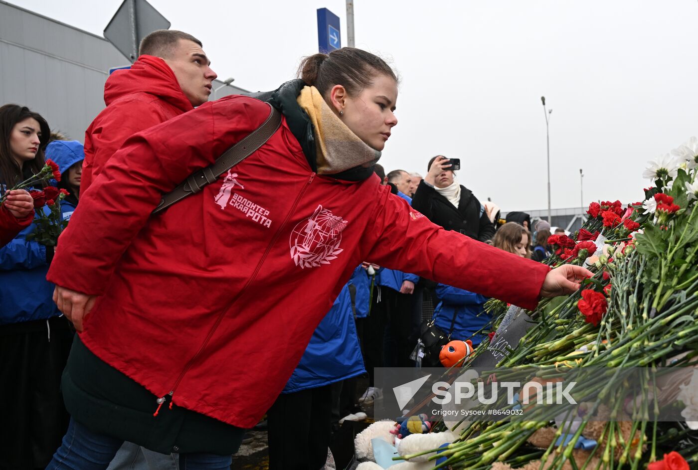 Russia Terrorist Attack Mourning Day