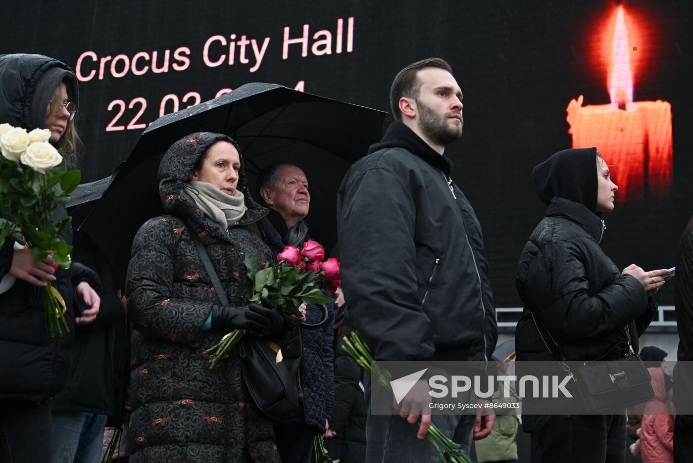 Russia Terrorist Attack Mourning Day