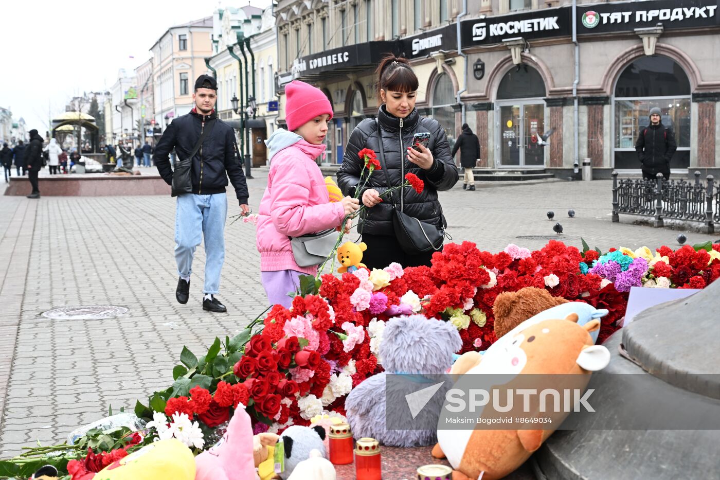 Russia Terrorist Attack Mourning Day