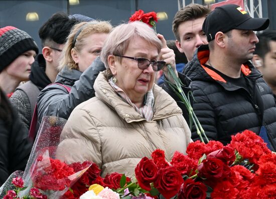 Russia Terrorist Attack Mourning Day