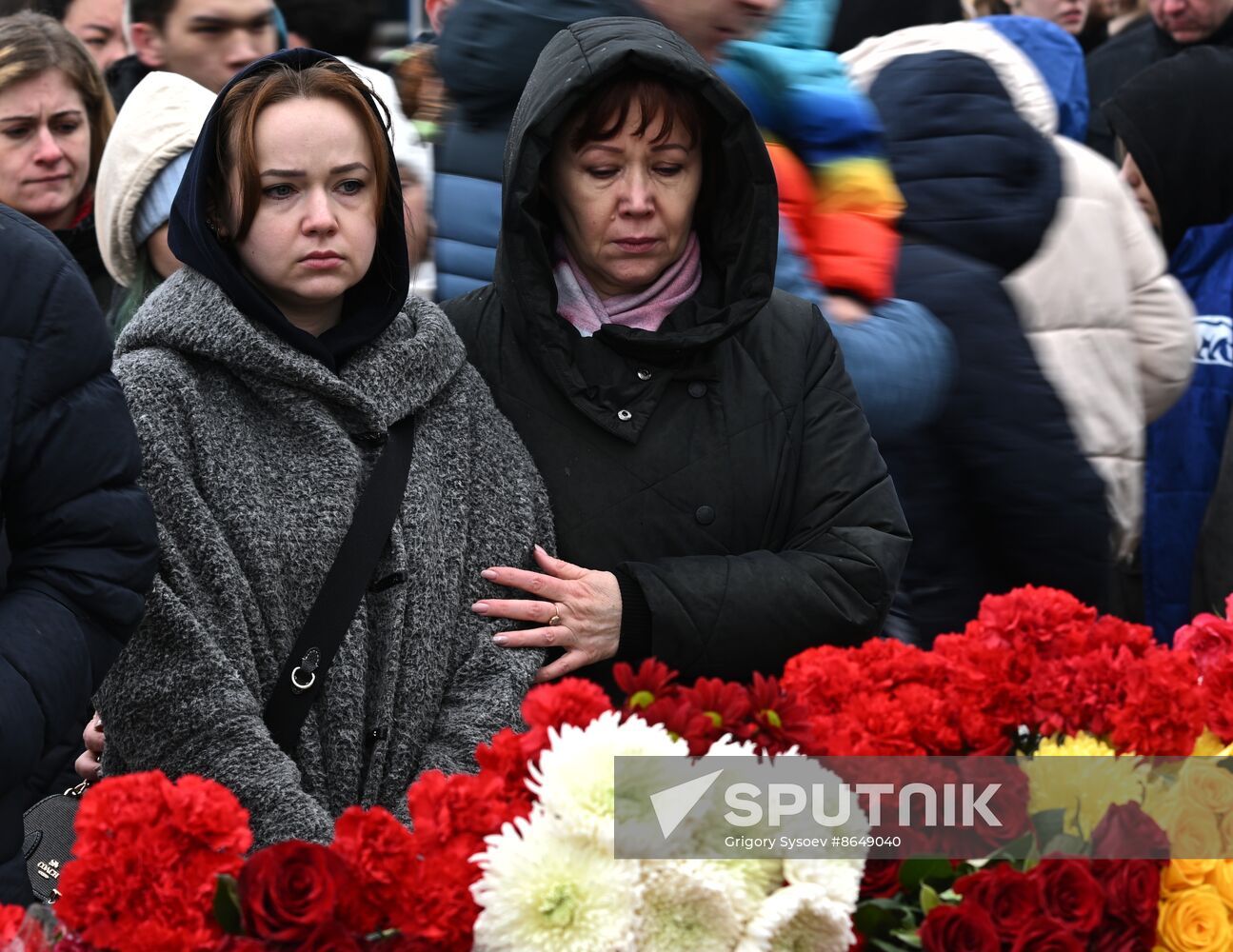 Russia Terrorist Attack Mourning Day