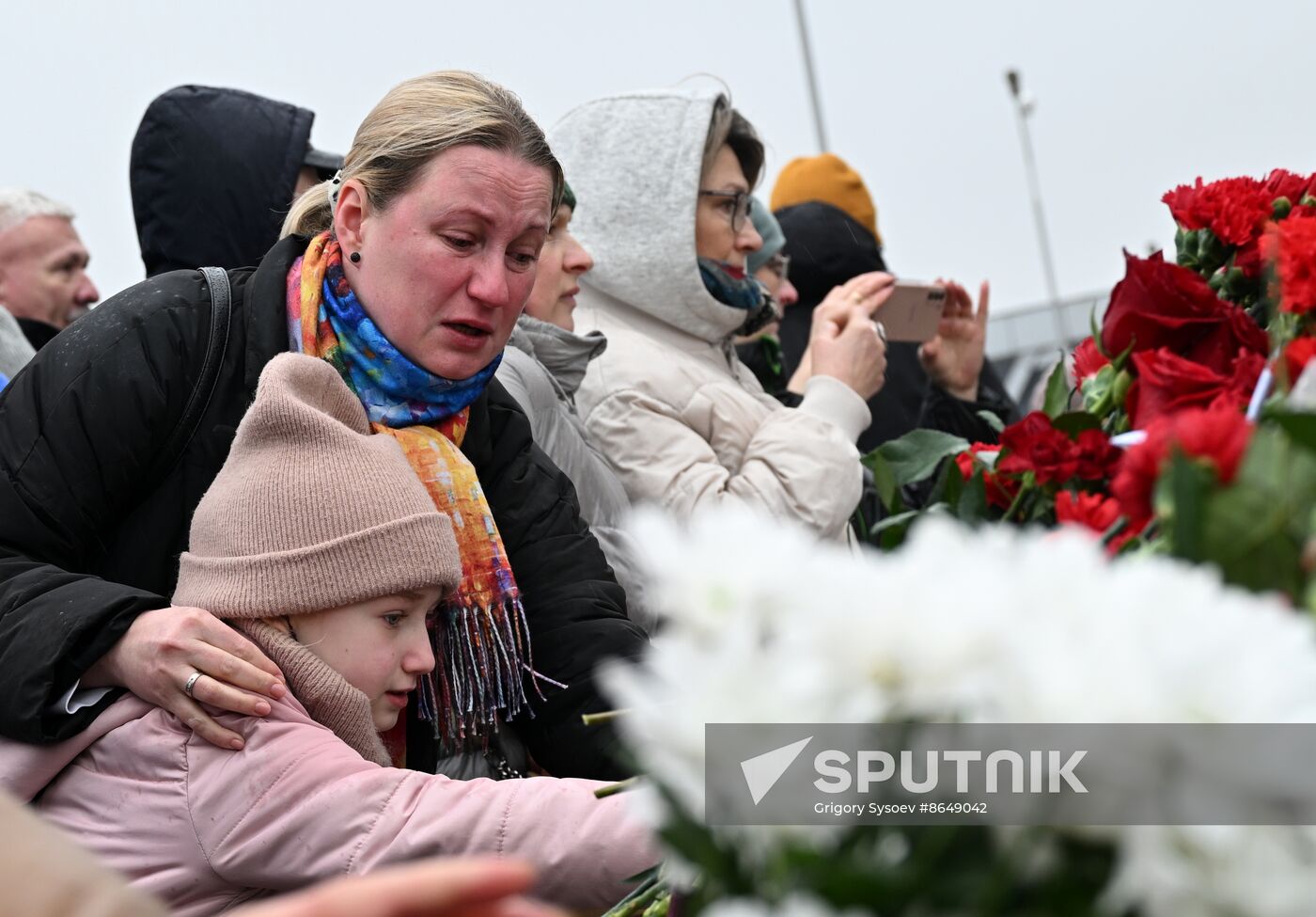 Russia Terrorist Attack Mourning Day