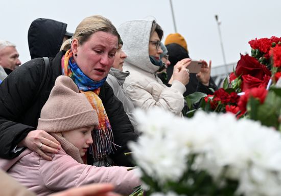 Russia Terrorist Attack Mourning Day