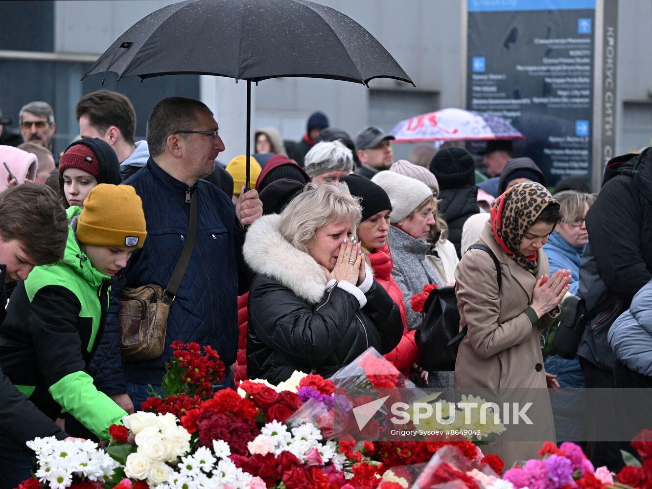 Russia Terrorist Attack Mourning Day