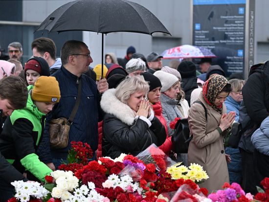 Russia Terrorist Attack Mourning Day