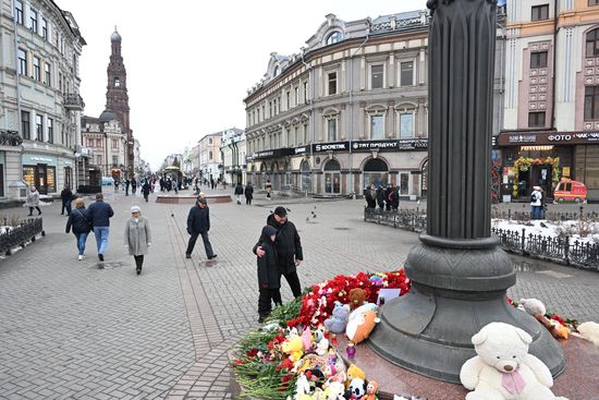 Russia Terrorist Attack Mourning Day