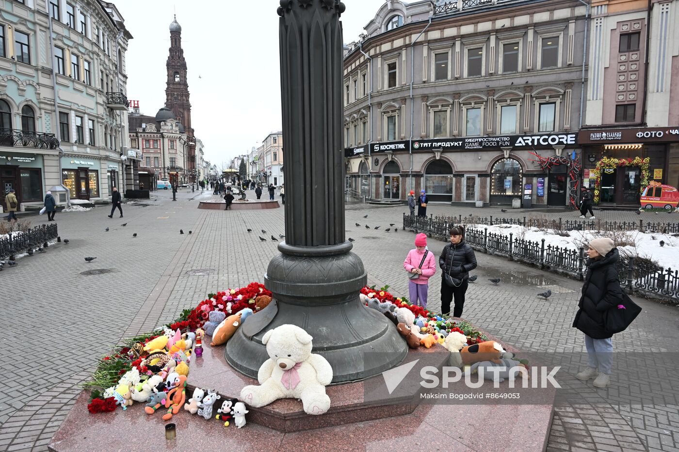 Russia Terrorist Attack Mourning Day