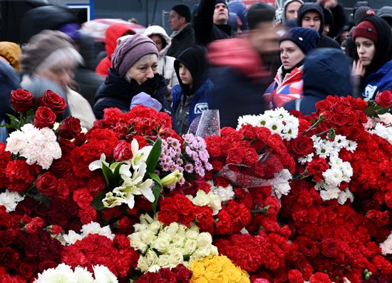 Russia Terrorist Attack Mourning Day