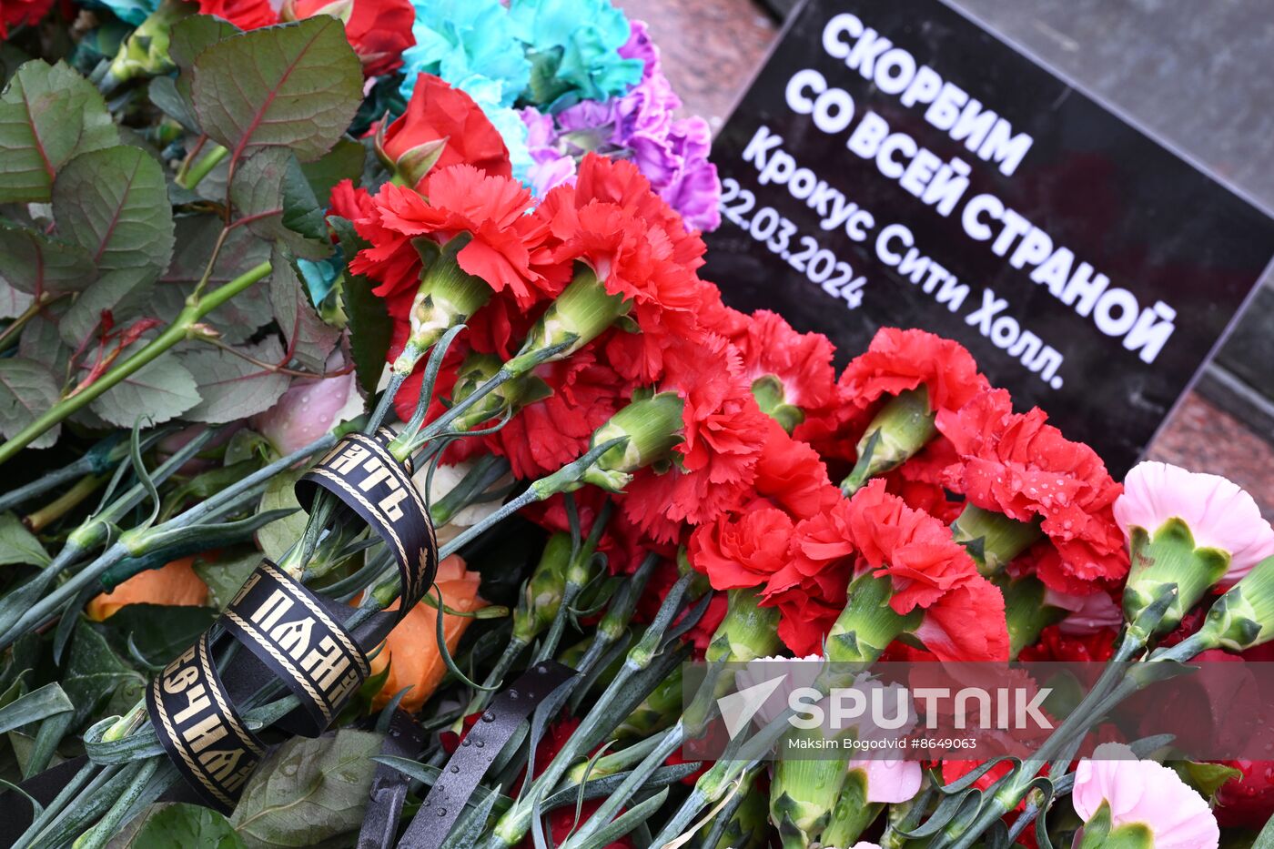 Russia Terrorist Attack Mourning Day