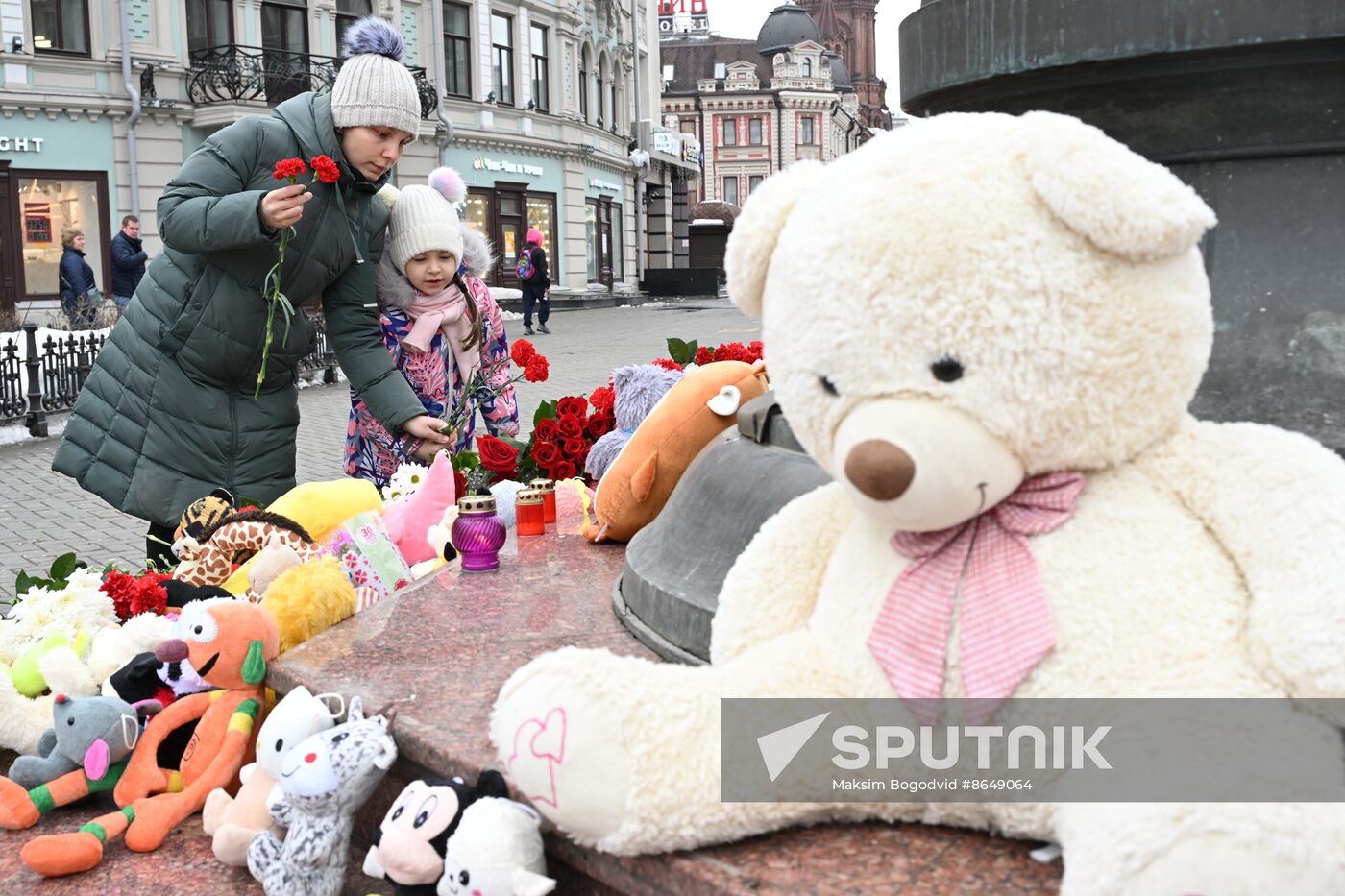 Russia Terrorist Attack Mourning Day