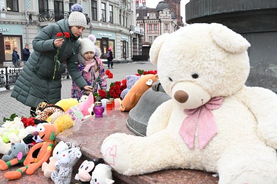 Russia Terrorist Attack Mourning Day