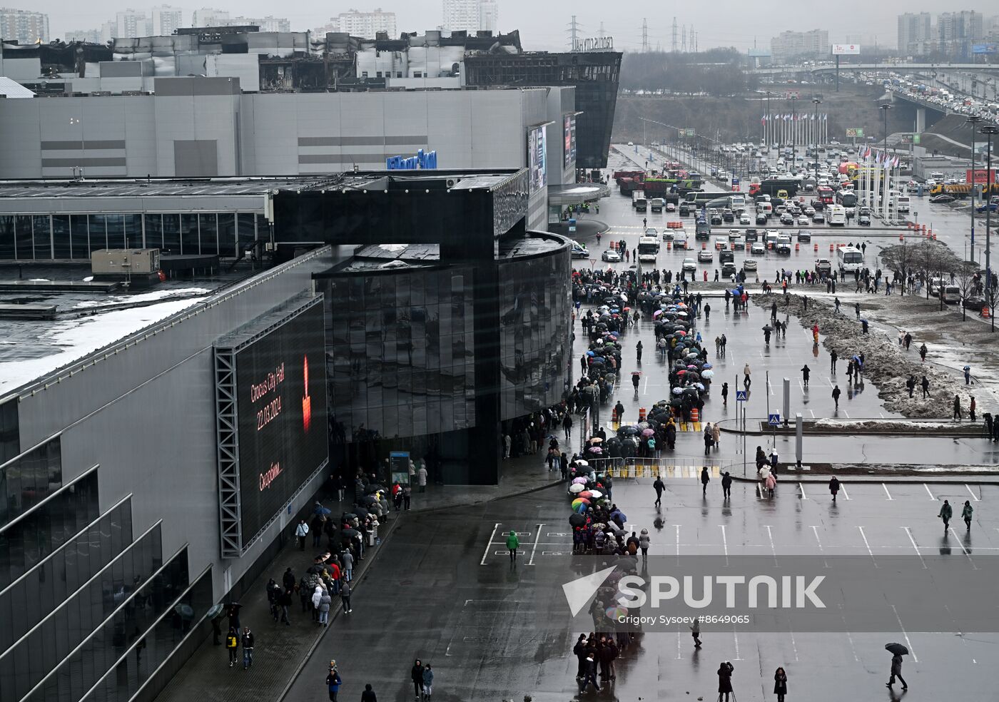 Russia Terrorist Attack Mourning Day
