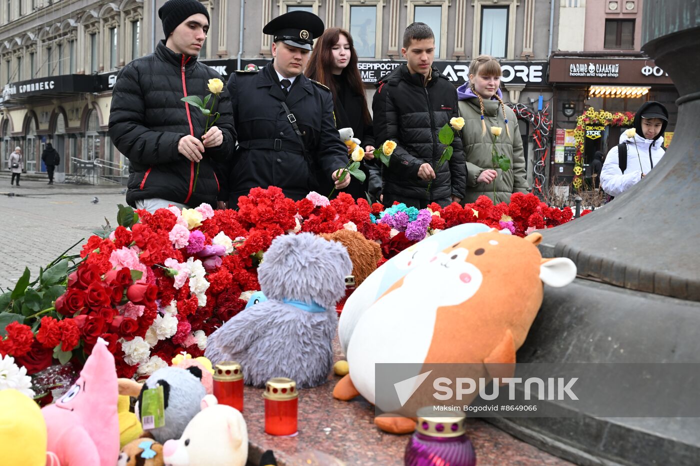 Russia Terrorist Attack Mourning Day