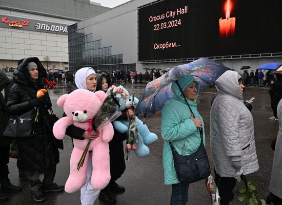 Russia Terrorist Attack Mourning Day