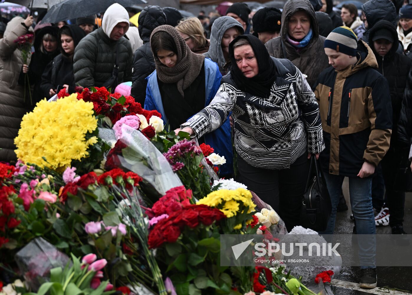 Russia Terrorist Attack Mourning Day
