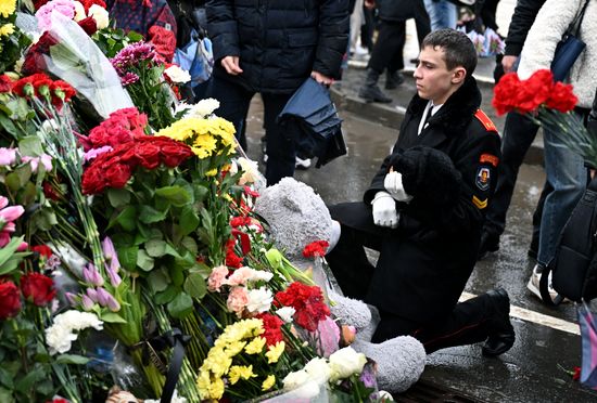 Russia Terrorist Attack Mourning Day