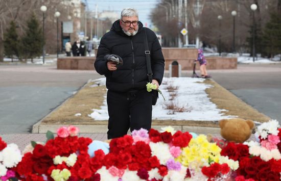 Russia Terrorist Attack Mourning Day