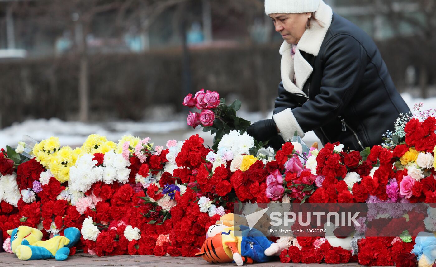 Russia Terrorist Attack Mourning Day