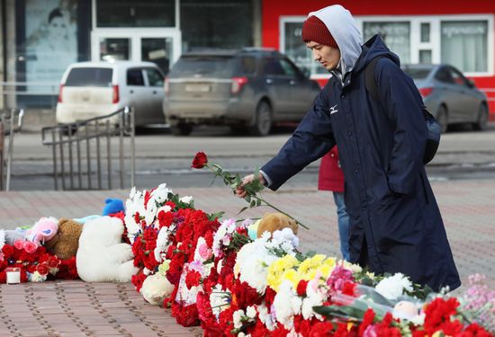 Russia Terrorist Attack Mourning Day