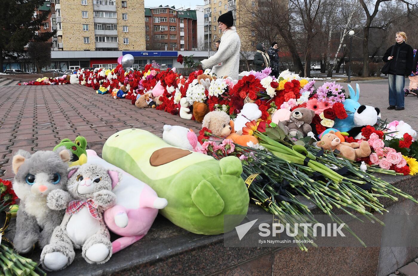 Russia Terrorist Attack Mourning Day