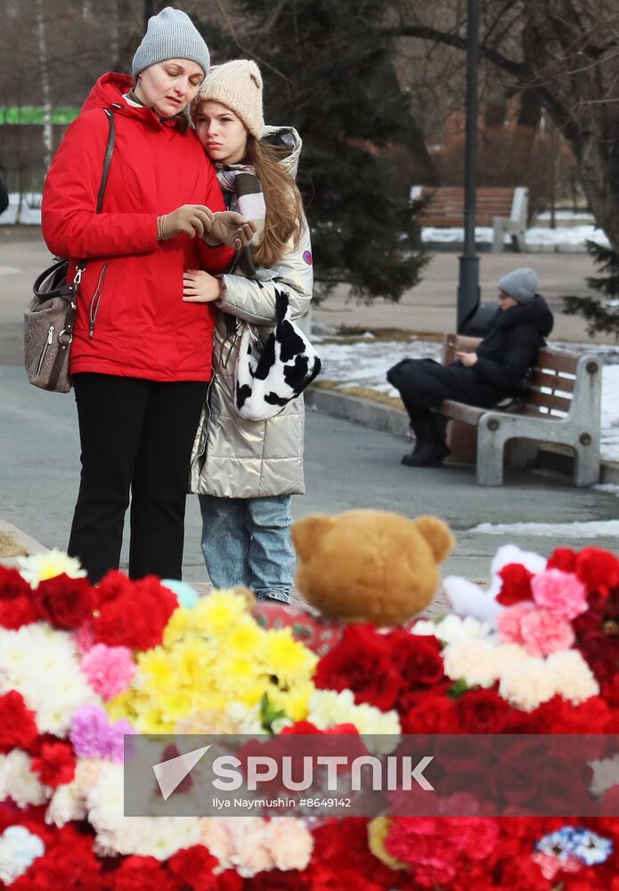 Russia Terrorist Attack Mourning Day