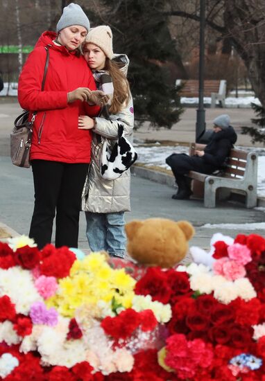 Russia Terrorist Attack Mourning Day