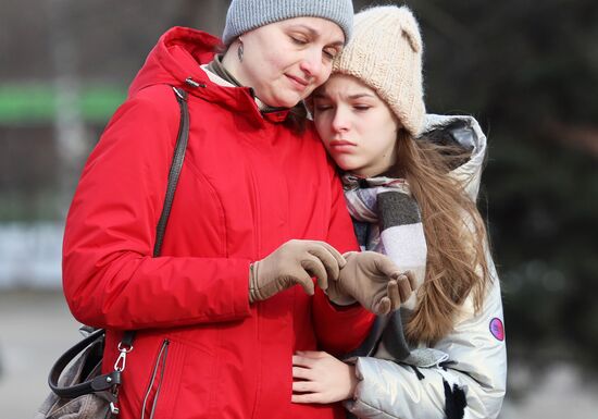 Russia Terrorist Attack Mourning Day