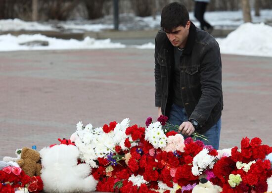 Russia Terrorist Attack Mourning Day