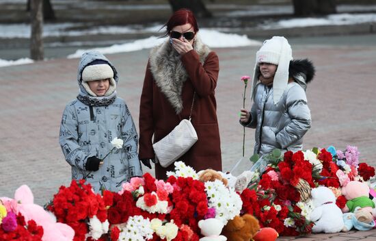 Russia Terrorist Attack Mourning Day