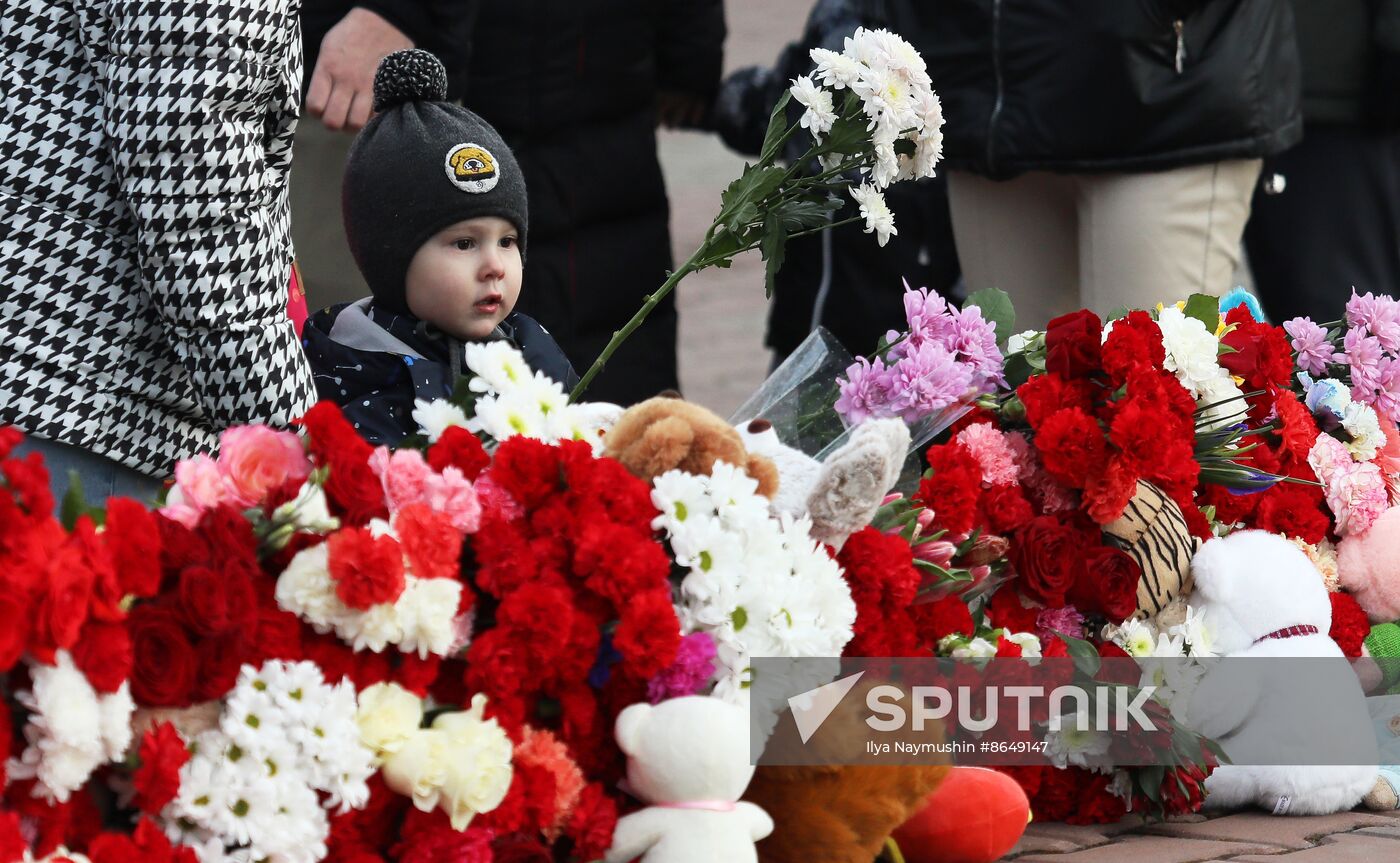 Russia Terrorist Attack Mourning Day