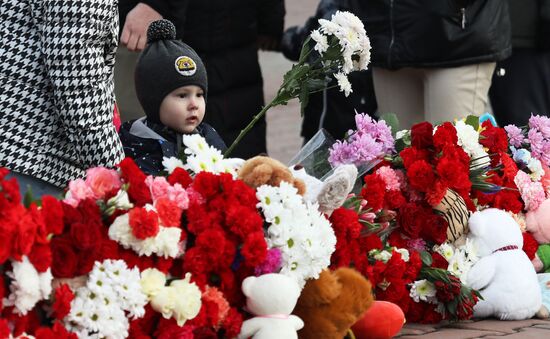 Russia Terrorist Attack Mourning Day