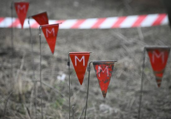 Russia Ukraine Military Operation Avdiivka Demining