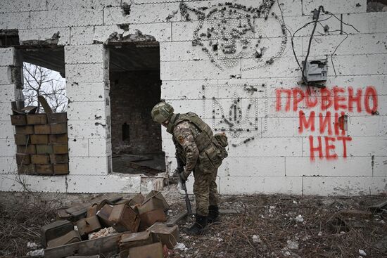 Russia Ukraine Military Operation Avdiivka Demining