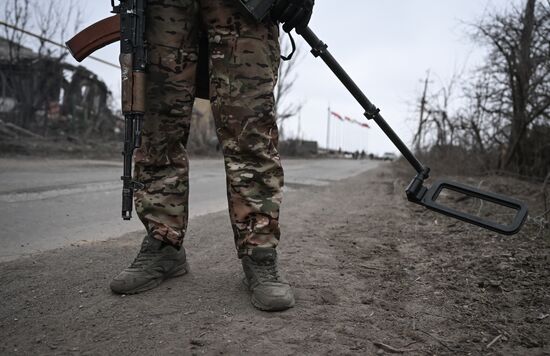 Russia Ukraine Military Operation Avdiivka Demining