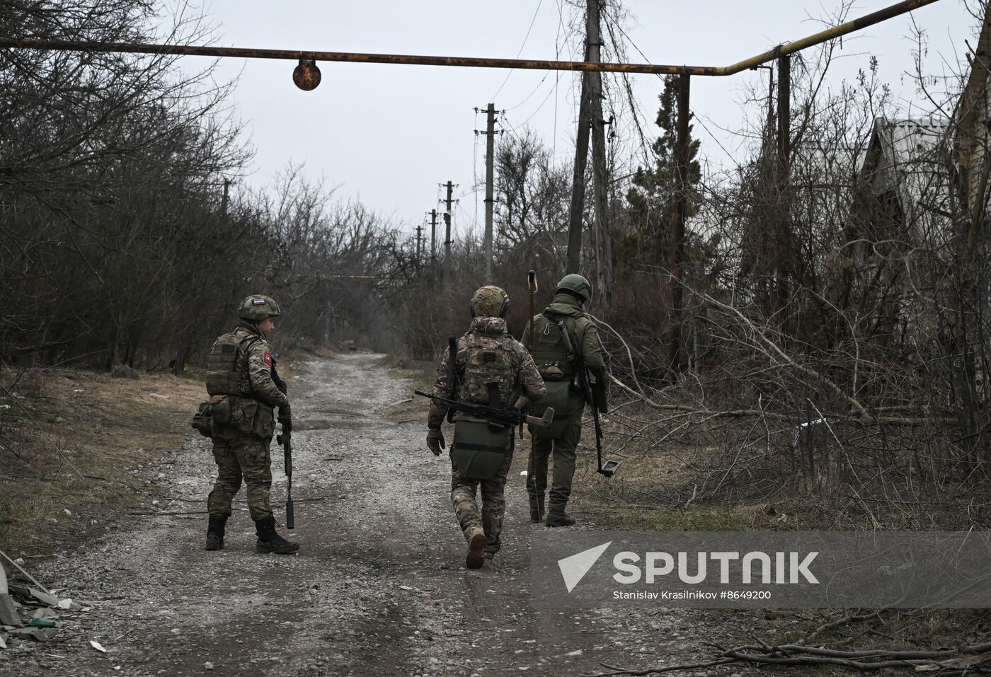 Russia Ukraine Military Operation Avdiivka Demining