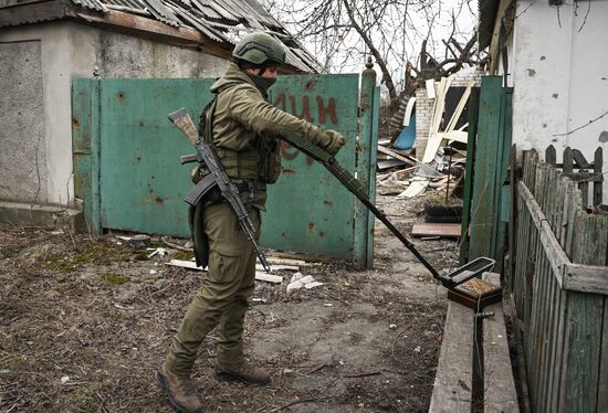 Russia Ukraine Military Operation Avdiivka Demining