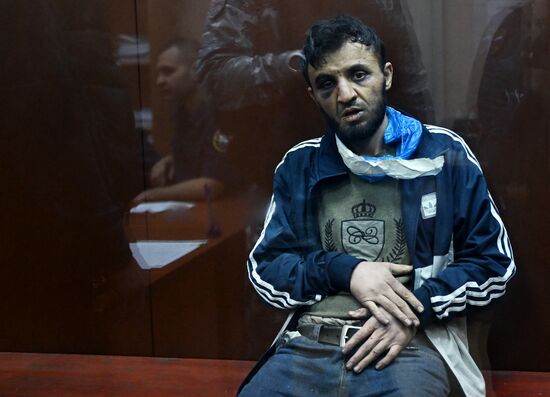 Russia Terrorist Attack Court