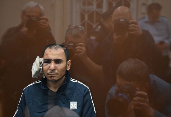 Russia Terrorist Attack Court