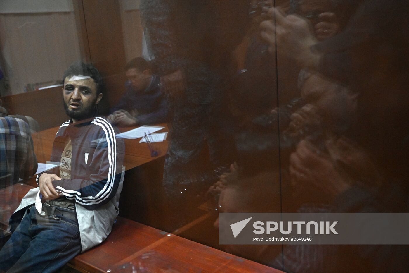 Russia Terrorist Attack Court