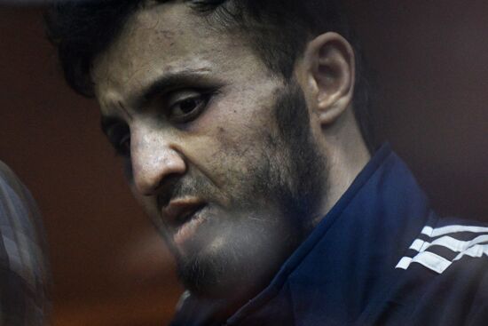 Russia Terrorist Attack Court